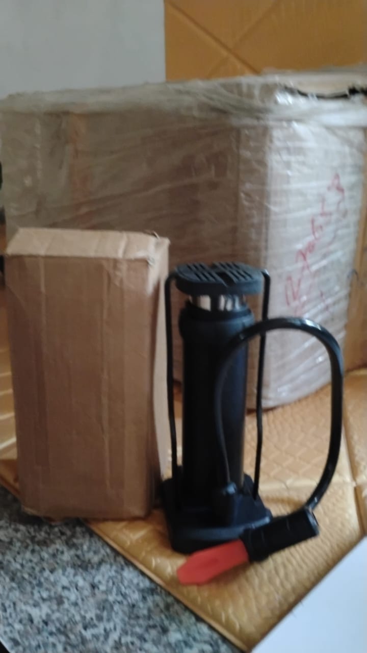 Portable Mini Foot Pump for Bicycle, Bike, and Car Portable Mini Foot Pump for Bicycle, Bike, and Car